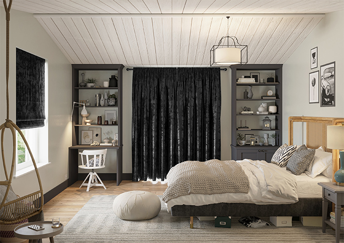 Cyrus Crushed Velvet, Twilight - Made to Measure Curtains - Image 15